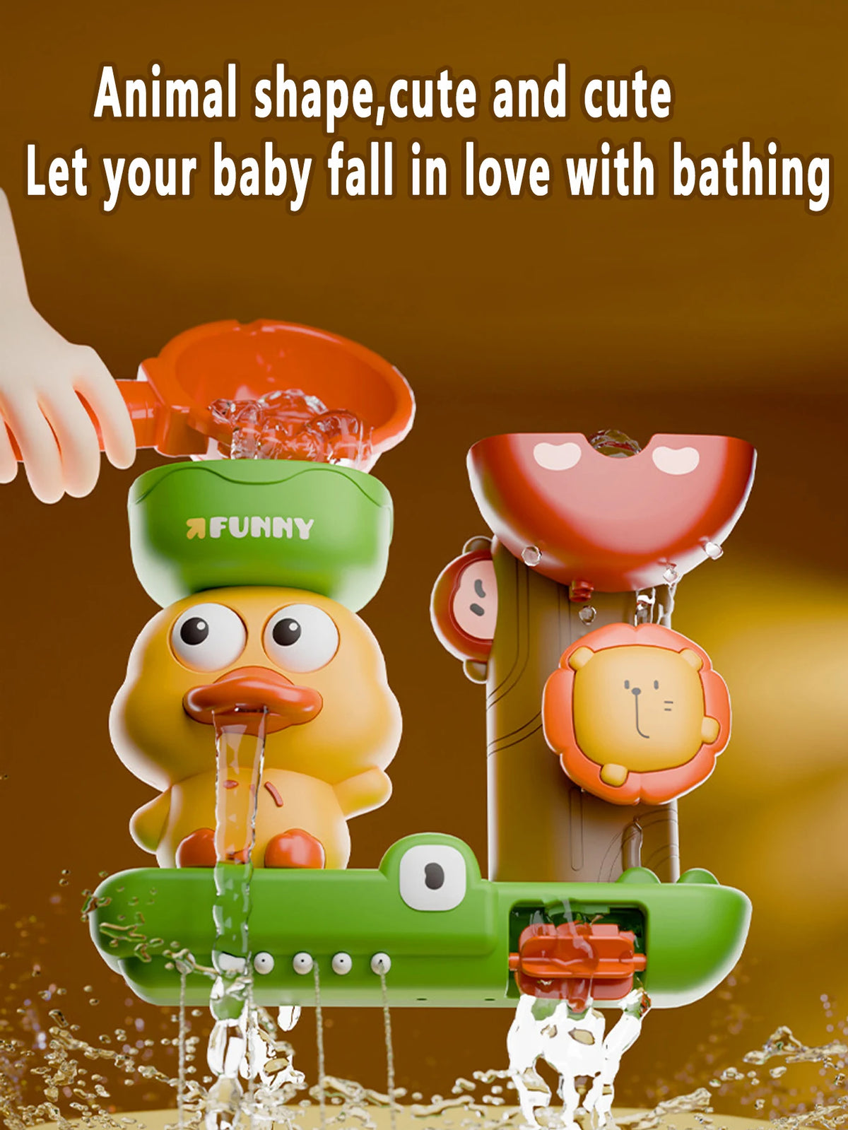 Little Yellow Duck Bath Toy – Squirt Water Play for Kids Bath Water Toy Richie's