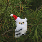 Faux Fur Animal Christmas Ornaments – Owl Bunny Squirrel Christmas Ornament Richie's Christmas