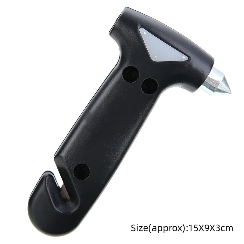 FATCOOL Mini Car Emergency Hammer – Seatbelt Cutter & Window Breaker Car Emergency Tool Richie's