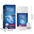 Denture Cleaning Tablets 100 Count – Retainer & False Tooth Cleanser Denture Cleaner Tablets Richie's