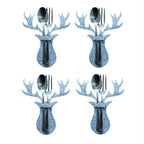 Christmas Cutlery Holder Bags | Festive Non-Woven Fabric 4 Pcs Cutlery Holder Bags Richie's 21