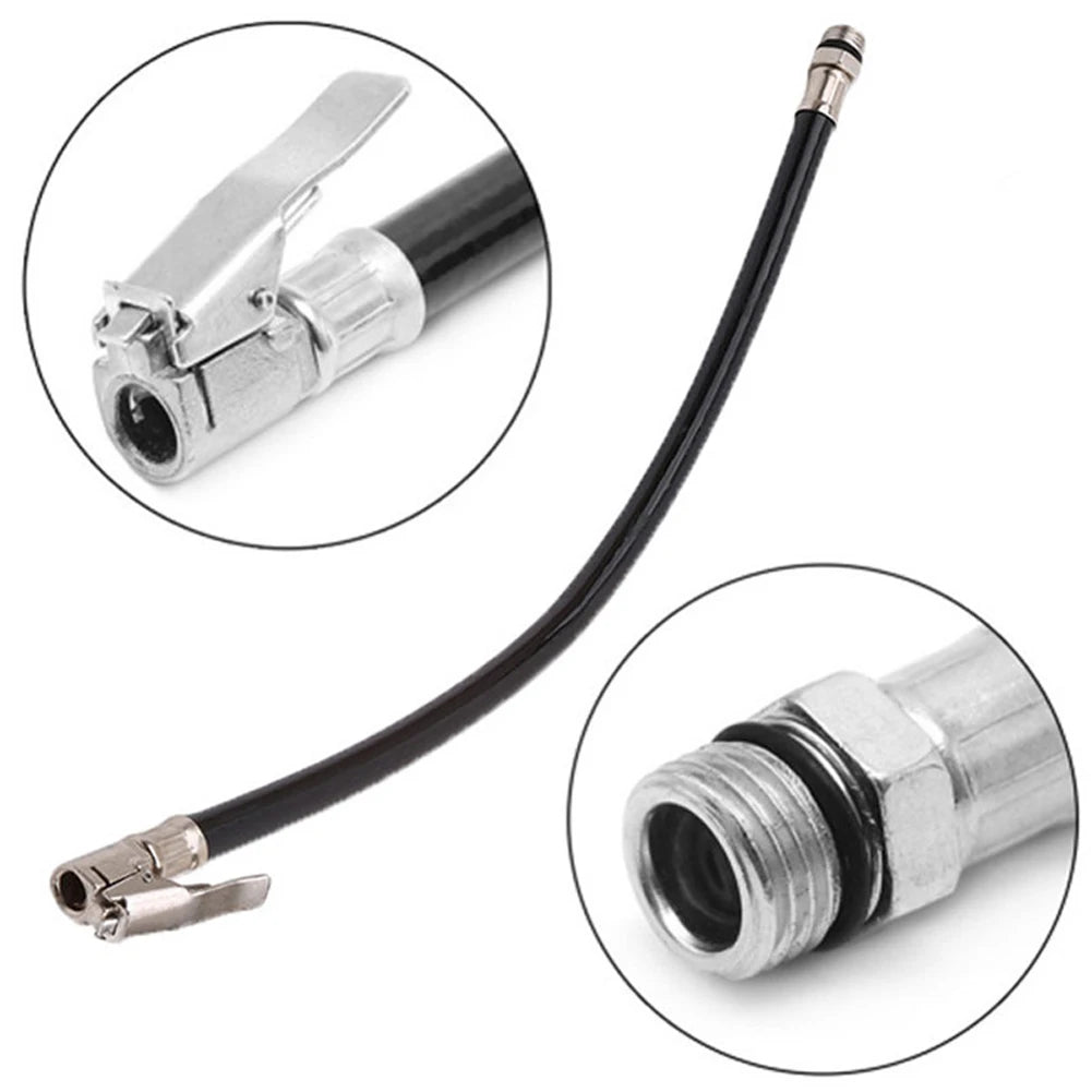 Flexible Car Tire Inflator Hose 300PSI – Air Pump Adapter Tire Inflator Hose Richie's