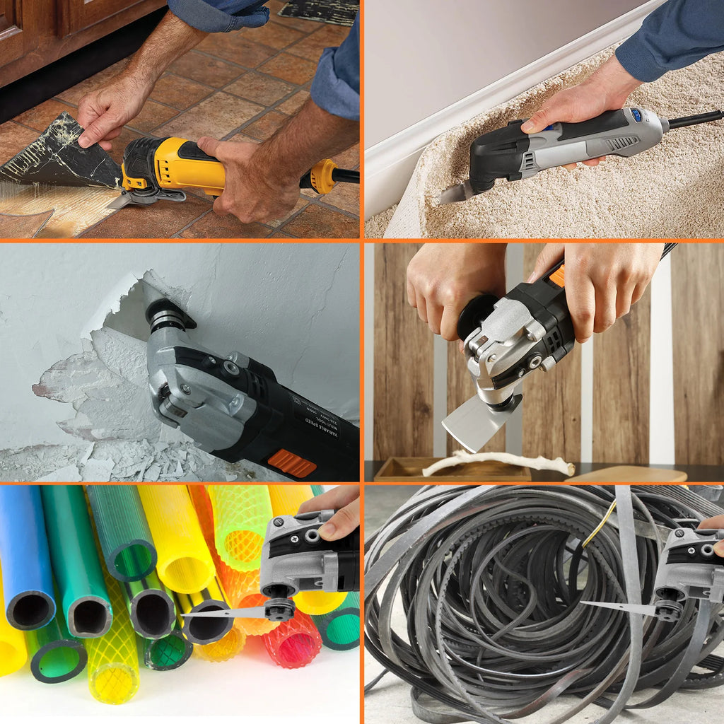 8-Piece Universal Oscillating Scraper Blades – Paint & Adhesive Oscillating Tool Blades Richie's