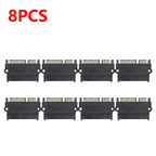 SATA 22-Pin Male to Female Power Data Adapter Converter SATA Cable Adapter Richie's 8PCS