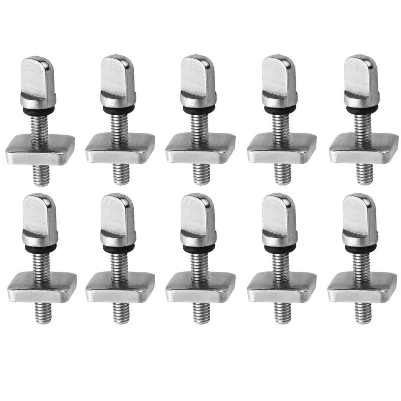Stainless Steel Fin Screws – Longboard & Paddle Board Thumb Screws Fin Screws Richie's 10pcs