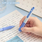 5-Pack Cloud Dream Retractable Gel Pens 0.5mm Black Ink Gel Pen Set Richie's