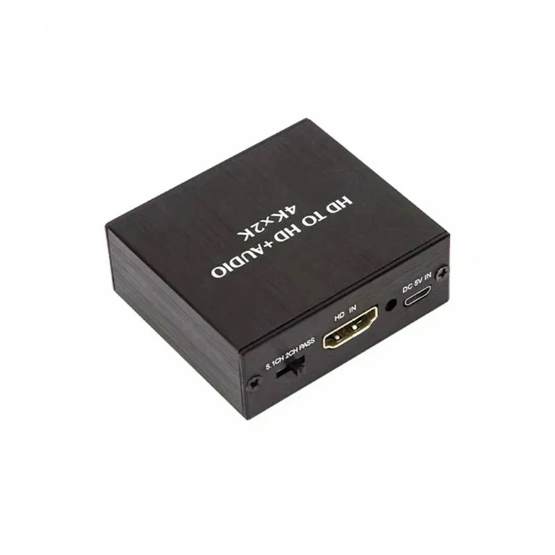 4K HDMI Audio Extractor SPDIF Optical & 3.5mm Stereo Output HDMI Audio Extractor Richie's
