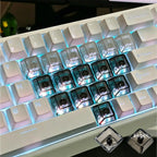 Crystal Transparent Keycaps for Cherry MX Switches – 10/20 PCS Mechanical Keyboard Keycaps Richie's