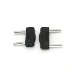 10pcs FUCHU 3mm RCA Banana Plug Terminal Block 14/18mm Pitch Cable Connector Plug Richie's