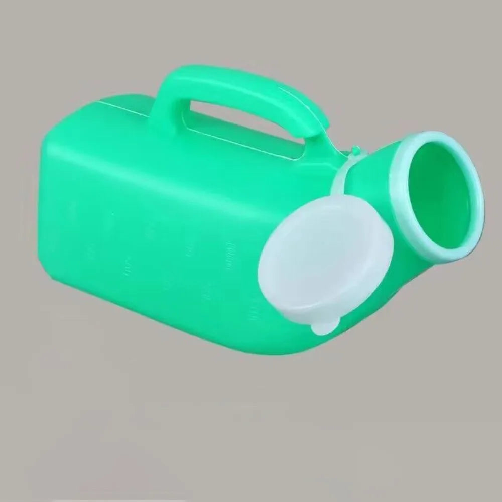 Portable Urinal Bottle with Lid – 1000ml Large Capacity Travel Portable Urinal Bottle Richie's 1200ML-Green