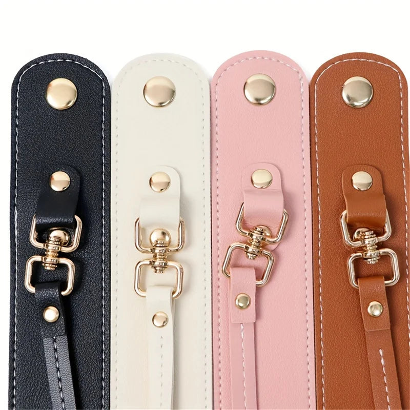 Vintage Leather Glove Holder Strap with Clasp for Handbag & Hat Leather Holder Strap Richie's