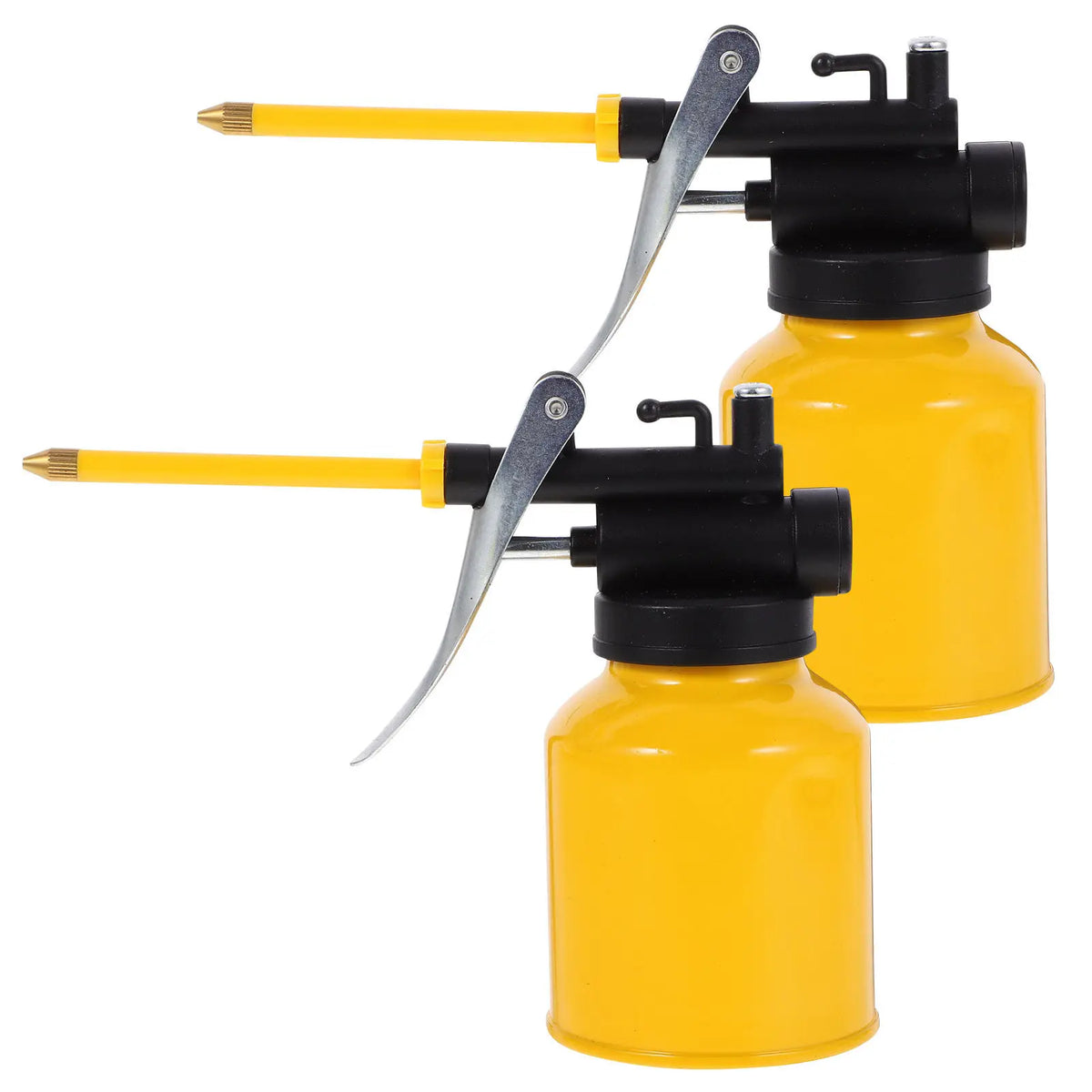 2-Pack Aluminum High Pressure Oil Can Pump Oiler for Maintenance Oil Can Pump Richie's