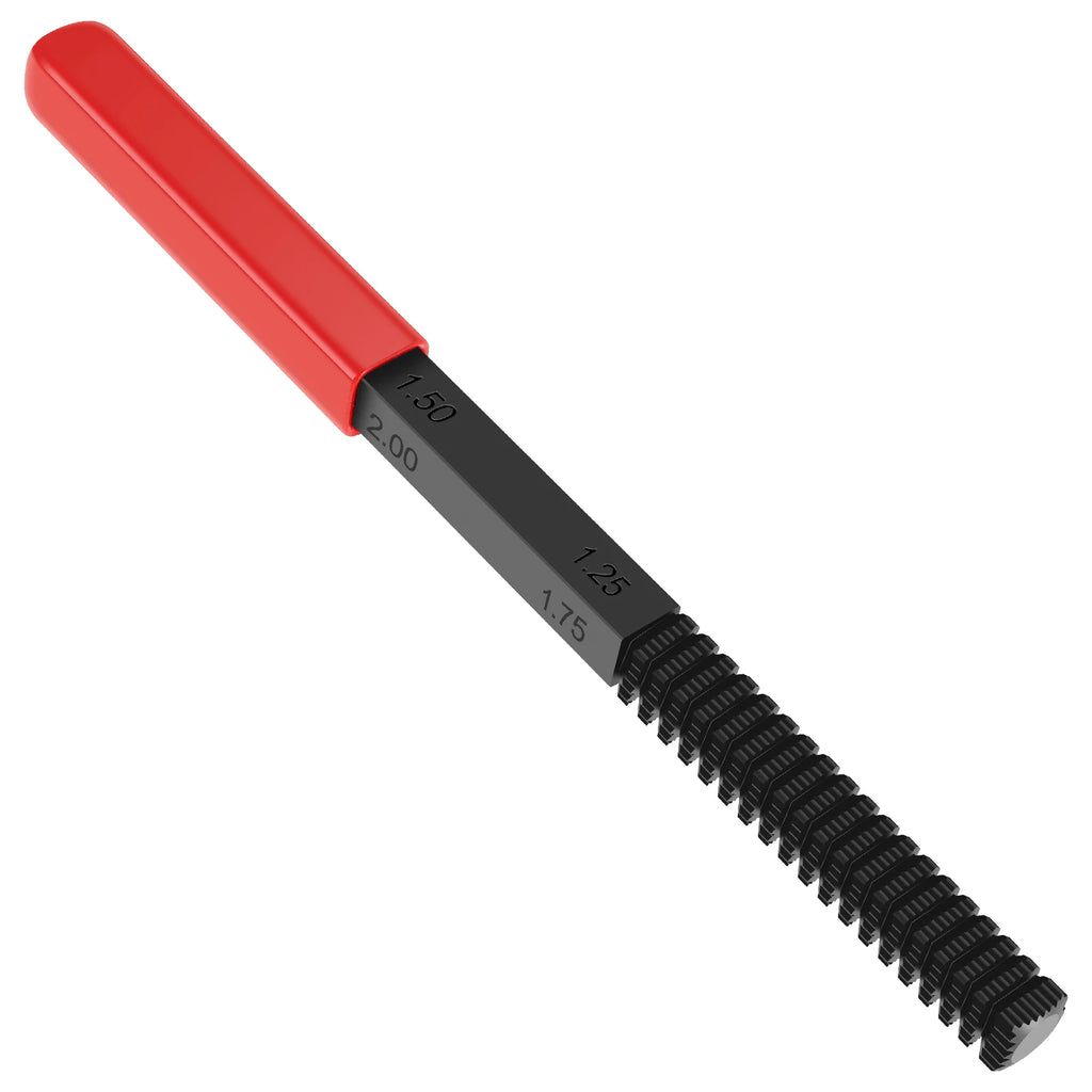 Toorise Metric Thread Repair File – 8-Pitch Steel Restorer Thread Repair File Richie's 1Pc