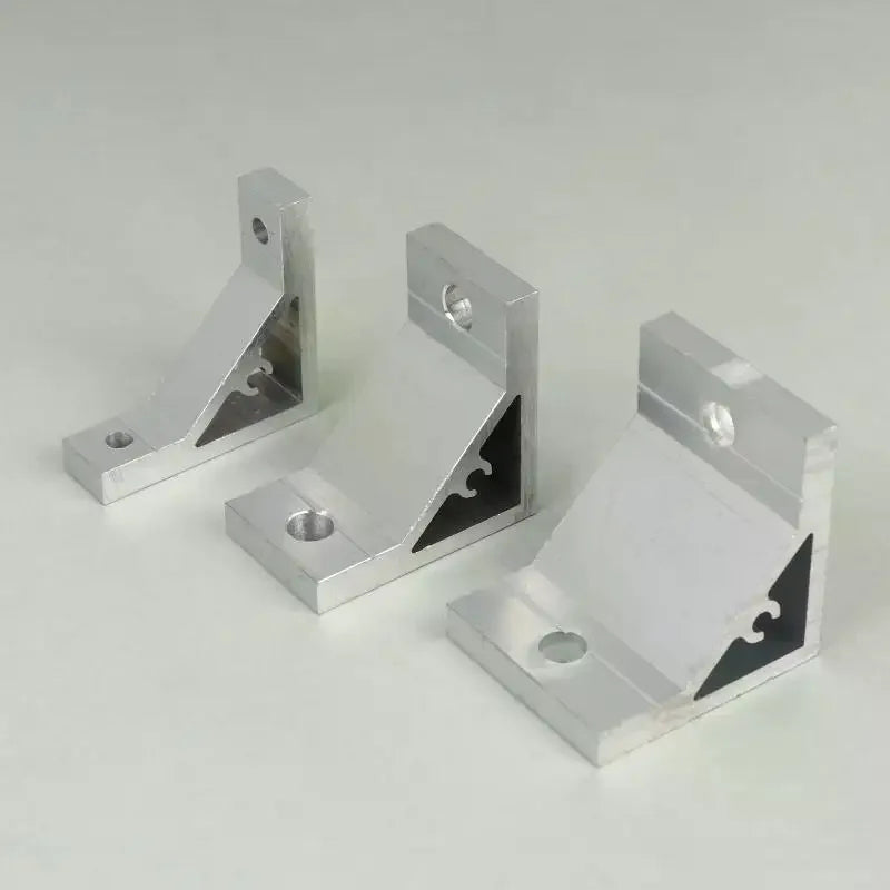 2Pcs 90° Angle Bracket for 2020–6060 Aluminum Profile DIY Frame Aluminum Corner Bracket Richie's