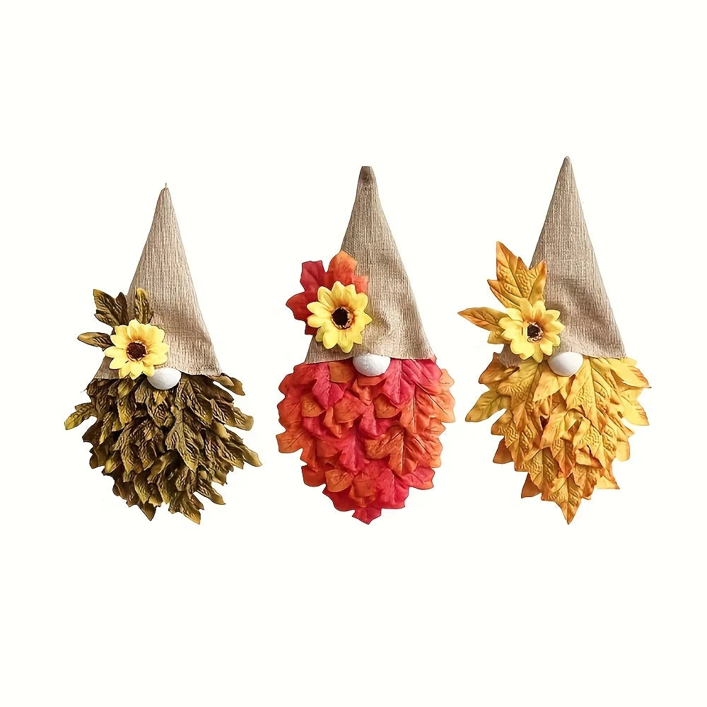 Autumn Thanksgiving Door Hanging Decoration – Fall Leaves Holiday Door Decoration Richie's