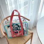 PVC Transparent Tote Bag – Women's Large Beach Shoulder Bag Tote Shoulder Bag Richie's