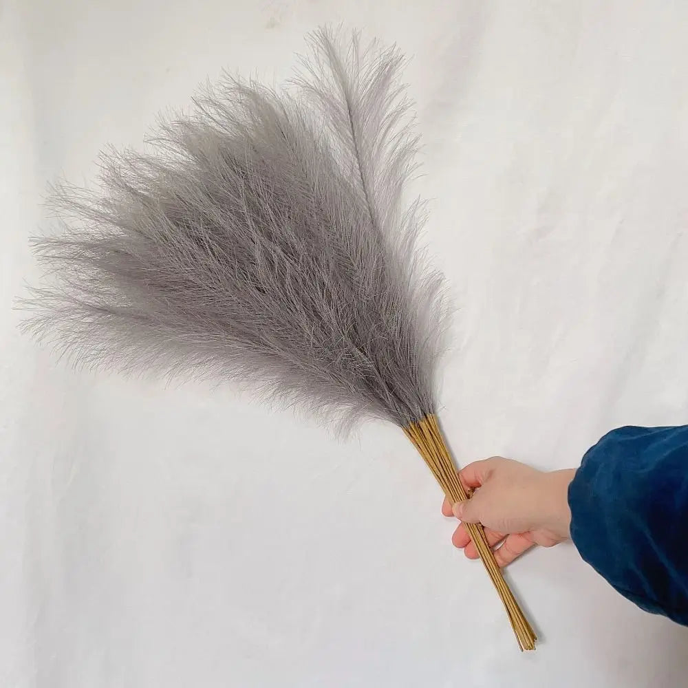 10PCS Fluffy Pampas Grass Artificial Stems 55CM | Wedding Decor Artificial Pampas Grass Richie's 04