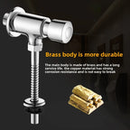 Brass Self-Closing Urinal Flush Valve | Hand Press Delay Urinal Flush Valve Richie's