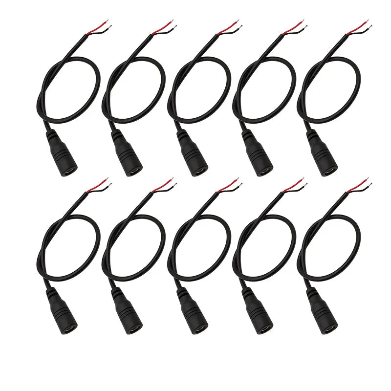 4.0x1.7mm DC Male Female Power Connector Cable – CCTV & LED DC Power Connector Richie's 10 Female