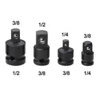 Impact Socket Drive Adapter 1/2 3/8 1/4 Chrome-Vanadium Steel Socket Drive Adapter Richie's