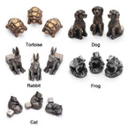 3-Piece Animal Resin Plant Pot Feet | Bonsai & Flower Pot Stand Plant Pot Feet Richie's