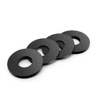 H2.5mm Flat Rubber Gasket M2–M42 NBR VMQ FKM Sealing Washer Rubber Sealing Gasket Richie's