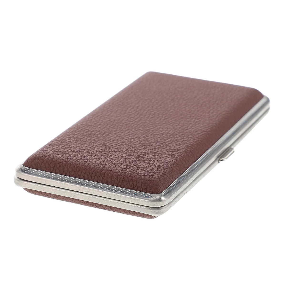 120mm Slim Cigarette Case Metal PU Holder for Men & Women Cigarette Case Richie's