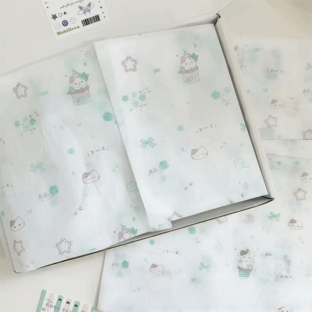 10PCS Bowknot Tissue Wrapping Paper Sheets – Floral Gift Wrap Gift Wrapping Paper Richie's 26 5x5x5cm
