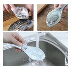 Fish Scale Scraper – Serrated ABS Plastic Descaler Tool Fish Scale Scraper Richie's