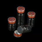 10Pcs Mini Glass Vials 3ml–10ml Leak-Proof Flip-Off Caps Glass Storage Vials Richie's