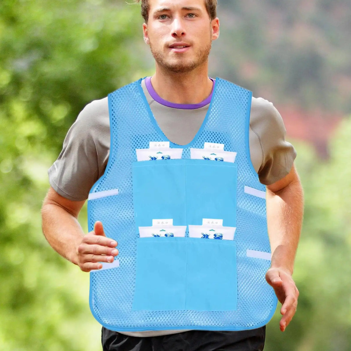 Ice Cooling Vest with Ice Packs – Outdoor Work & Summer Cooling Vest Richie's