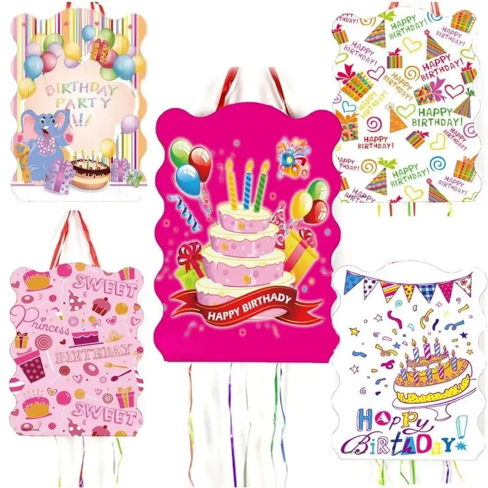 Birthday Pinata DIY Party Decoration – 5 Colors | Smash Game Party Pinata Richie's