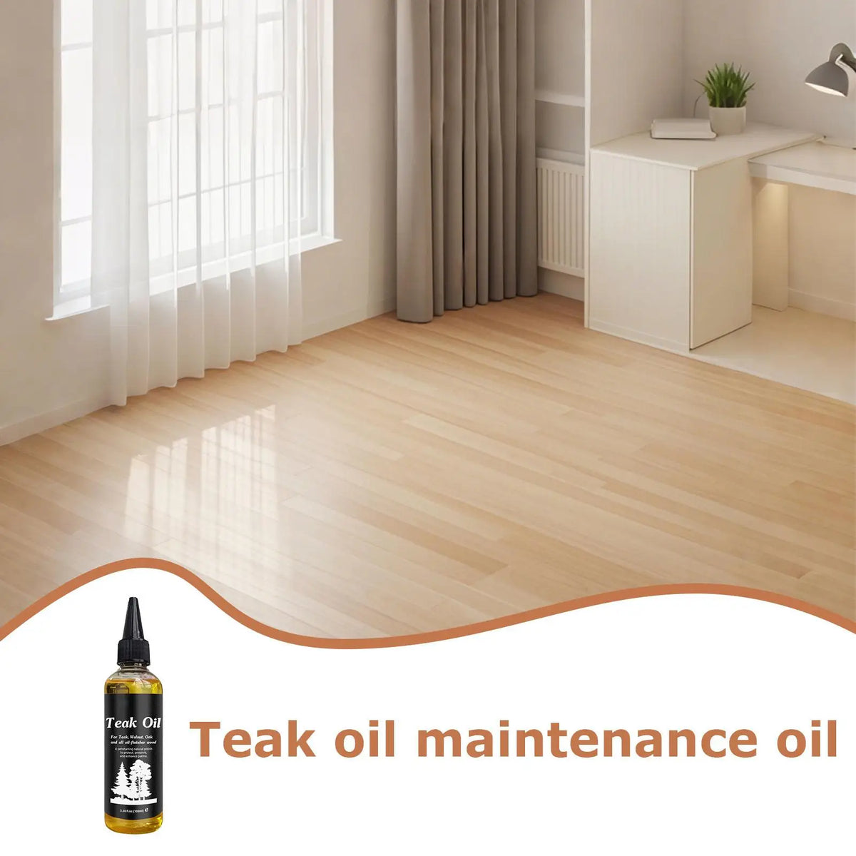 Teak Wood Oil 100ml – Natural Nourishing & Polishing Wood Oil Wood Care Oil Richie's