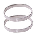 Elastic Shirt Sleeve Holders Metal Armbands – 1 or 2 Pack Sleeve Holder Armband Richie's White K-2Pcs