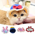 Handmade Funny Cat Hat – Pet Cosplay Party Photo Shoot Prop Pet Costume Hat Richie's