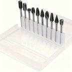 Double Cut Carbide Rotary Burr Bit Set – Wood, Metal & Stone Rotary Burr Bit Set Richie's
