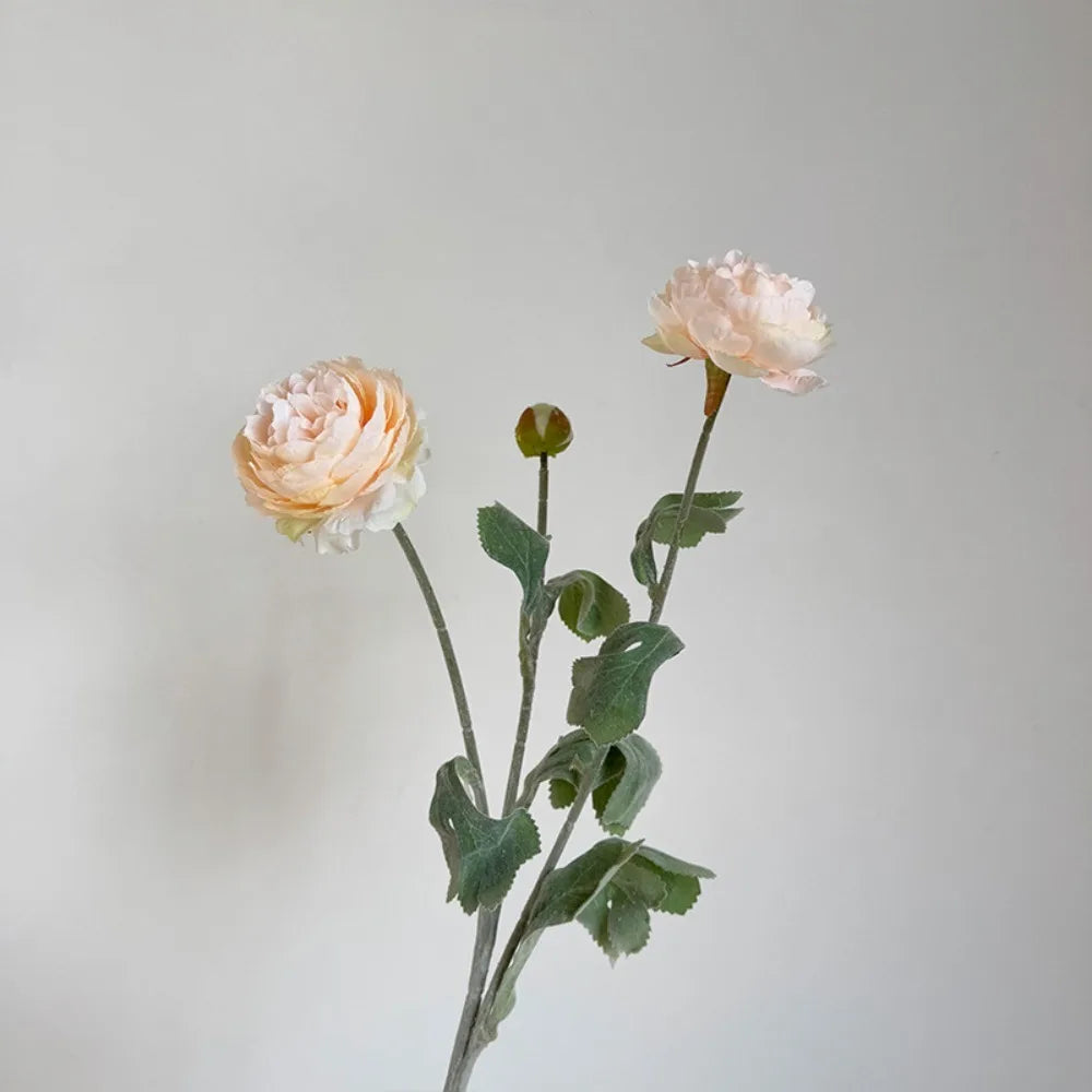 3-Head Silk Peony Artificial Bouquet – Wedding & Home Décor Artificial Flower Bouquet Richie's Coffee