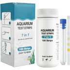 100Pcs 7-in-1 Aquarium Water Test Strips – Fish Tank Kit Aquarium Test Strips Richie's Seven in one