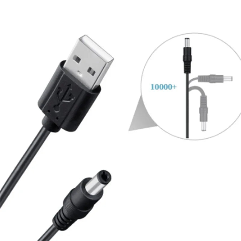 Universal USB to DC 9V Power Cable – 8 Interchangeable Connectors USB Power Cable Richie's