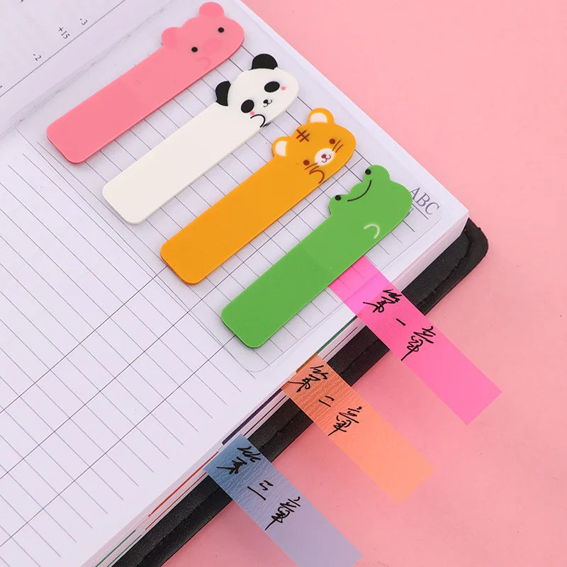 Cute Animal Index Tabs – Transparent Sticky Notes for Planners Sticky Index Tabs Richie's Default Title