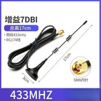 315–470MHz SMA Male LoRa Omnidirectional Antenna 12dBi High Gain LoRa Antenna Richie's 433MHZ 17CM 3M