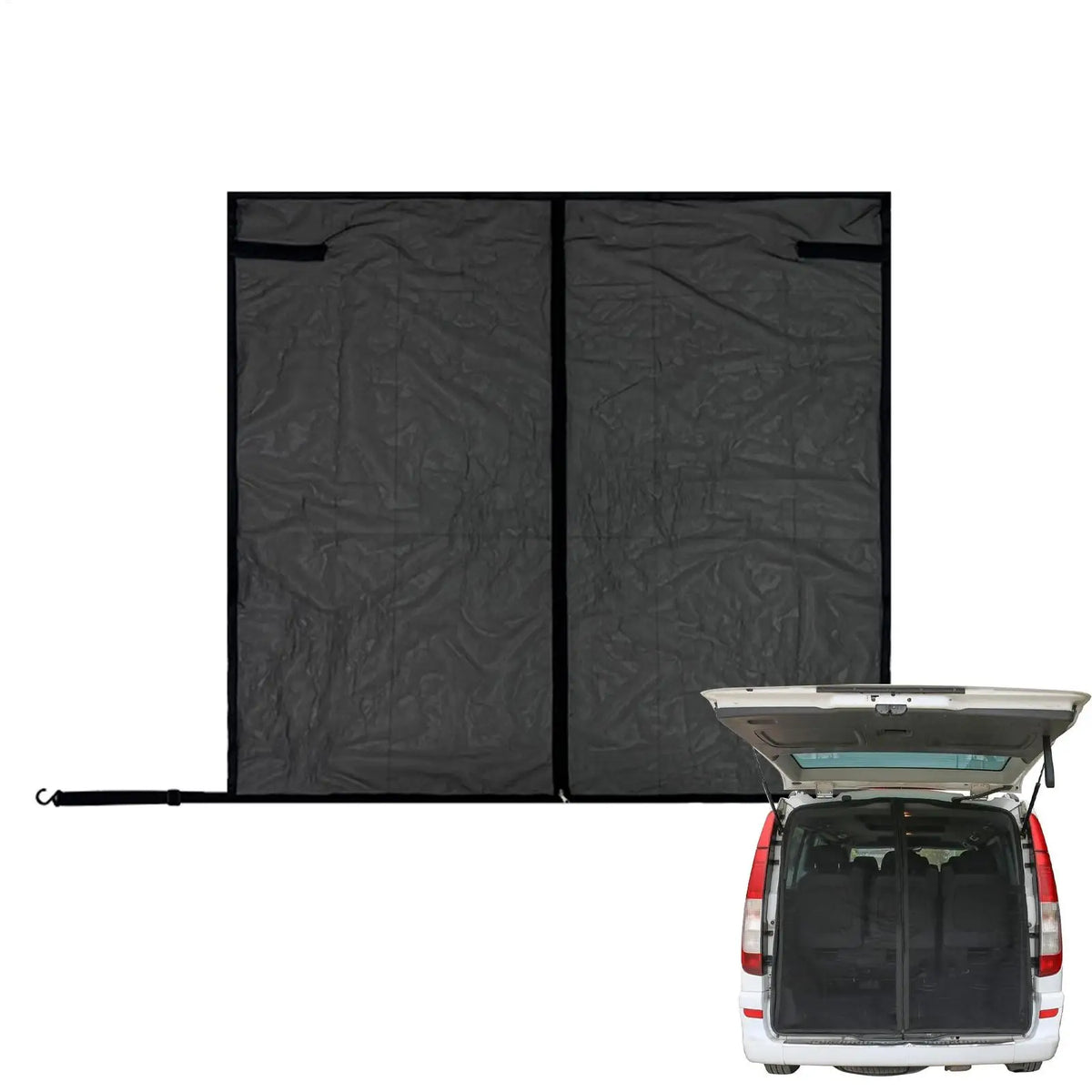 Magnetic Tailgate Mesh Net 58x57" – UV Bug Screen for Trucks Tailgate Mesh Screen Richie's