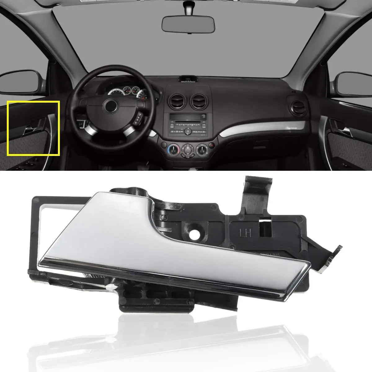Interior Door Handle for Chevrolet Aveo 2007–2011 & Pontiac G3 Interior Door Handle Richie's LH