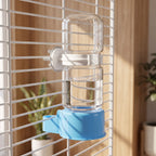 3-Pack Automatic Bird Water Dispenser 140ml Leak-Proof Parrot Cage Bird Cage Waterer Richie's