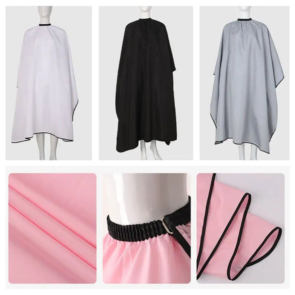 Waterproof Barber Cape Salon Haircut Apron – Polyester Pongee Salon Barber Cape Richie's