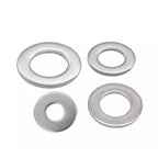 GB97 A2 304 Stainless Steel Flat Washers M1.6–M24 | 1/50/100pcs Stainless Steel Washers Richie's