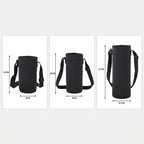 Neoprene Water Bottle Sleeve with Adjustable Carry Strap Bottle Sleeve Carrier Richie's