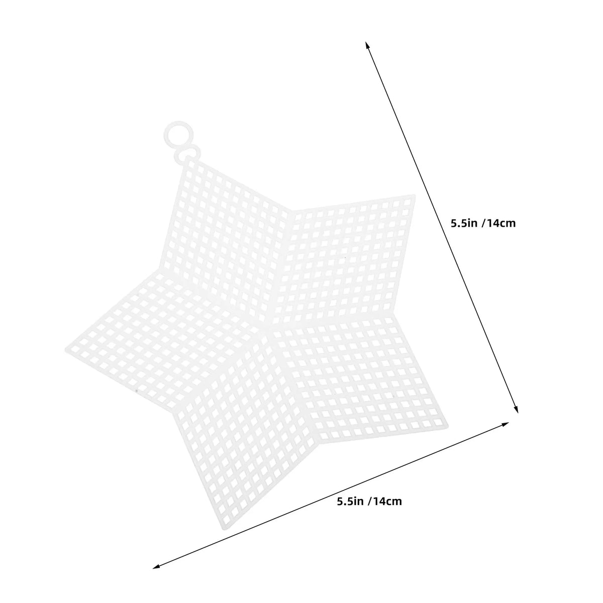 15Pcs Star Plastic Canvas Mesh Sheets for Crochet & Embroidery Embroidery Canvas Sheets Richie's