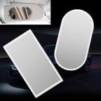 Car Sun Visor Vanity Mirror – HD Stainless Steel Makeup Mirror Car Visor Mirror Richie's