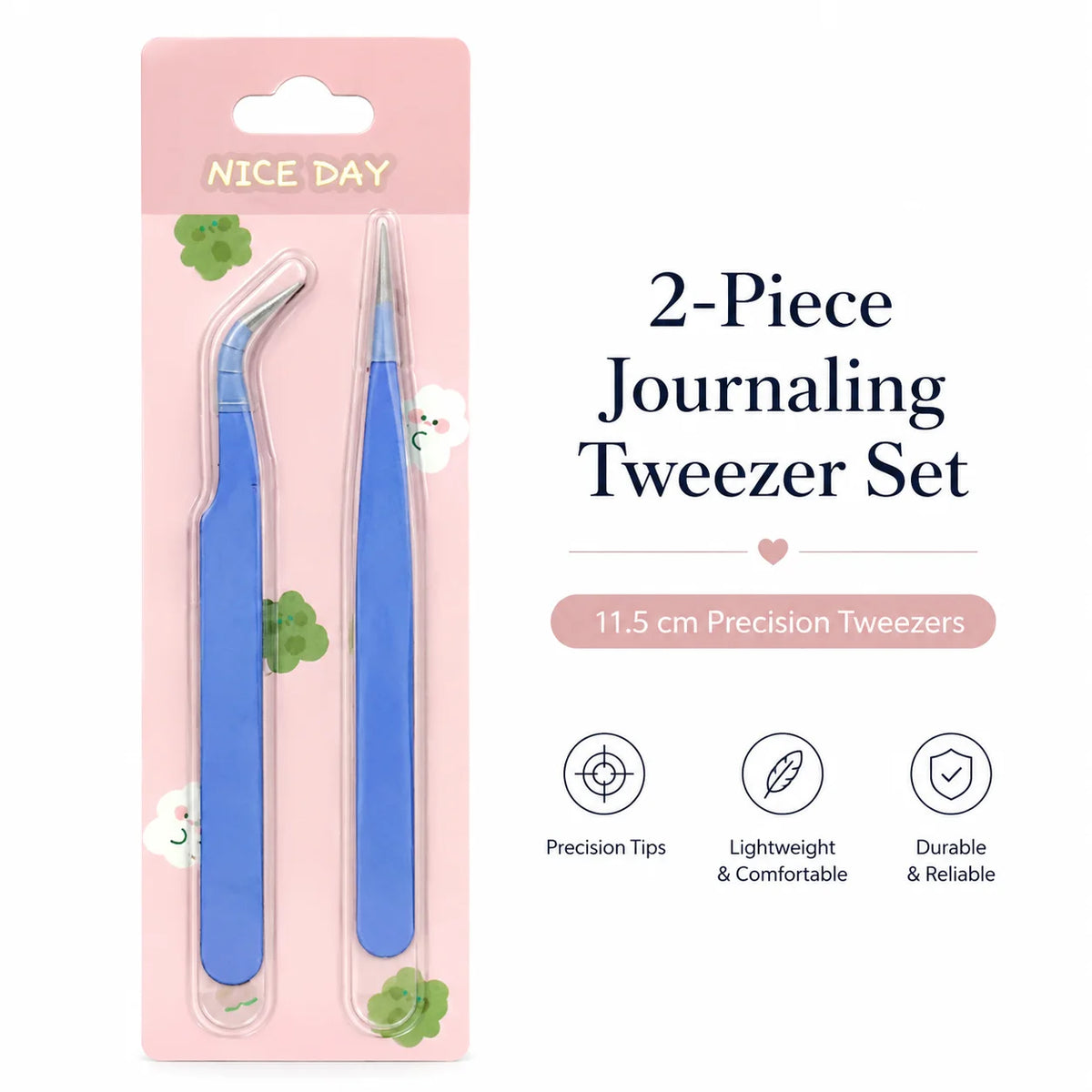 Stainless Steel Precision Tweezers – Industrial & Craft Use Precision Tweezers Richie's
